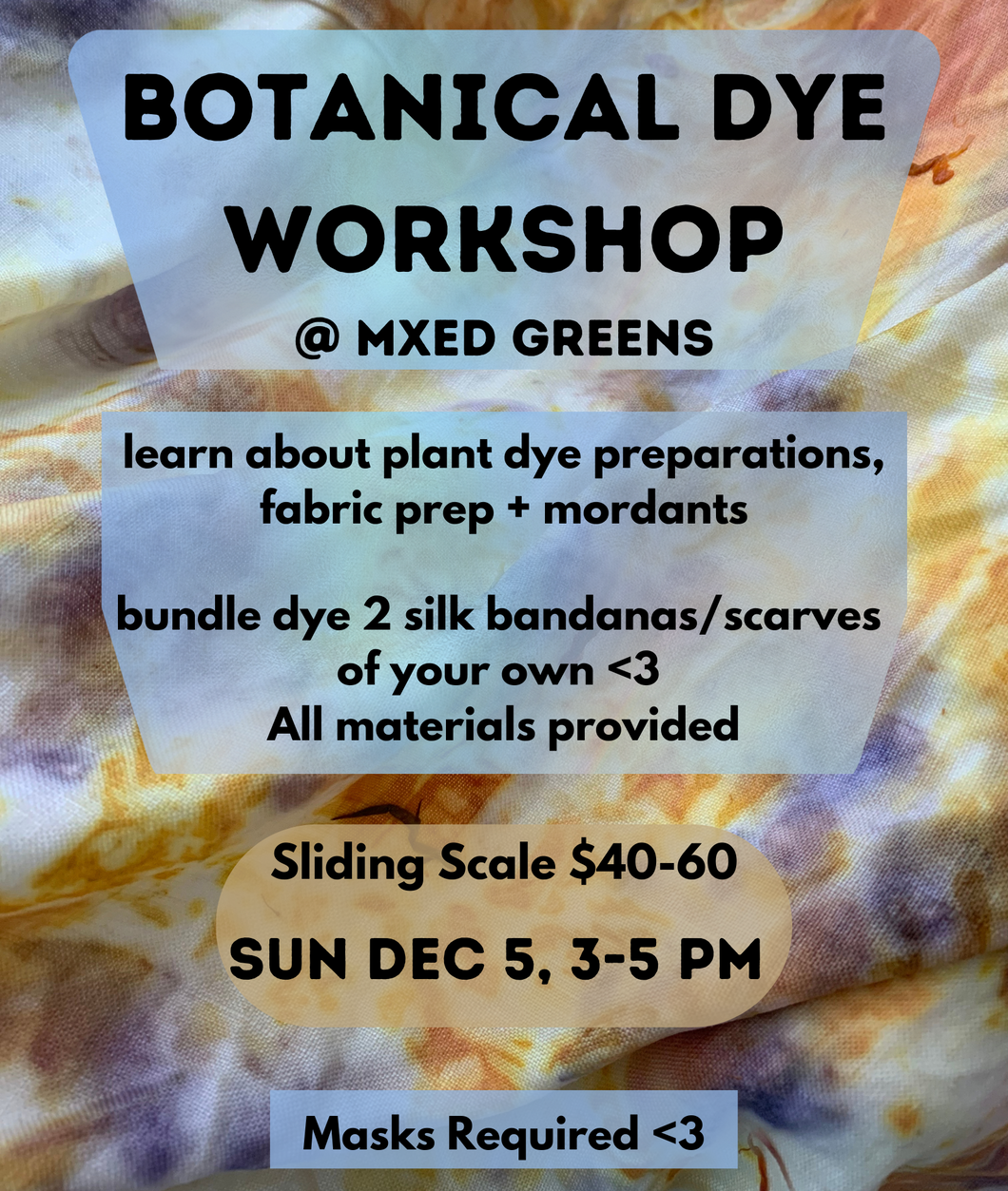 Botanical Dye Workshop