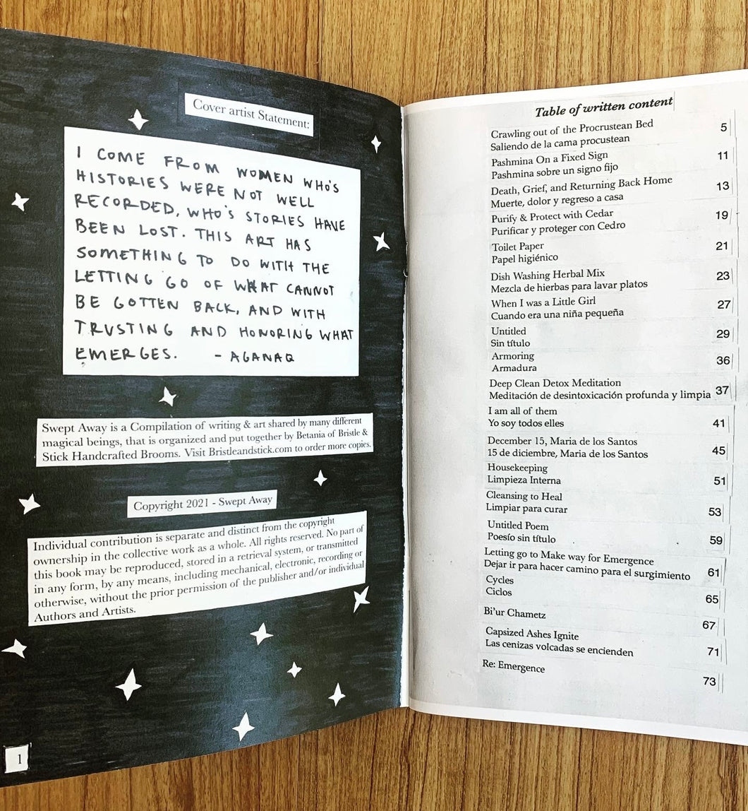 Swept Away zine Vol 1 & Vol 2