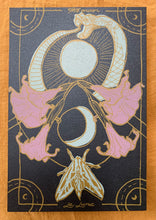 Load image into Gallery viewer, Tropical Goth Tarot Card Prints - Major Arcana
